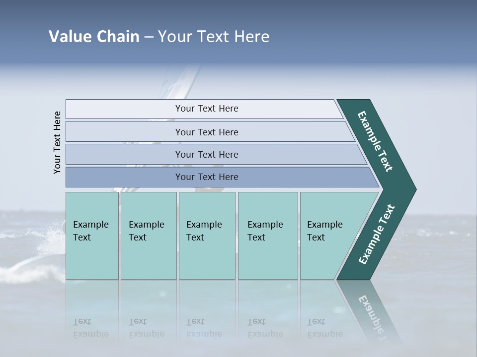 Wind Summer Ocean PowerPoint Template