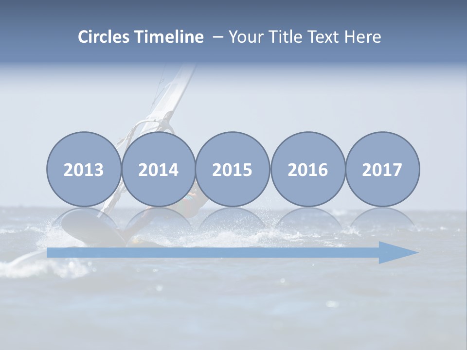 Wind Summer Ocean PowerPoint Template