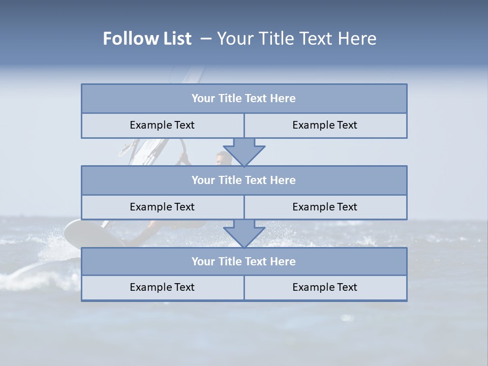Wind Summer Ocean PowerPoint Template