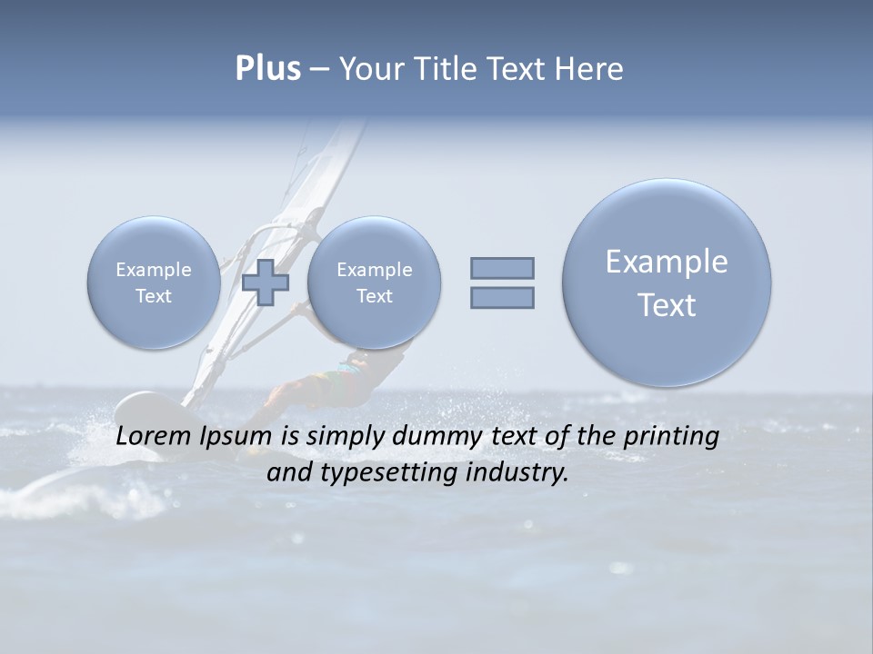 Wind Summer Ocean PowerPoint Template