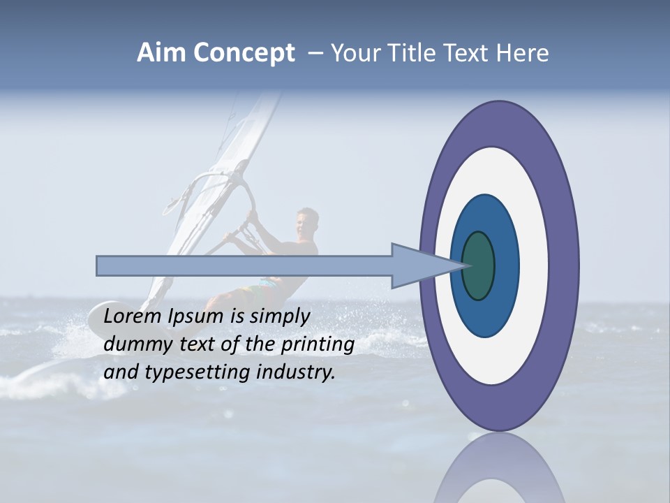 Wind Summer Ocean PowerPoint Template