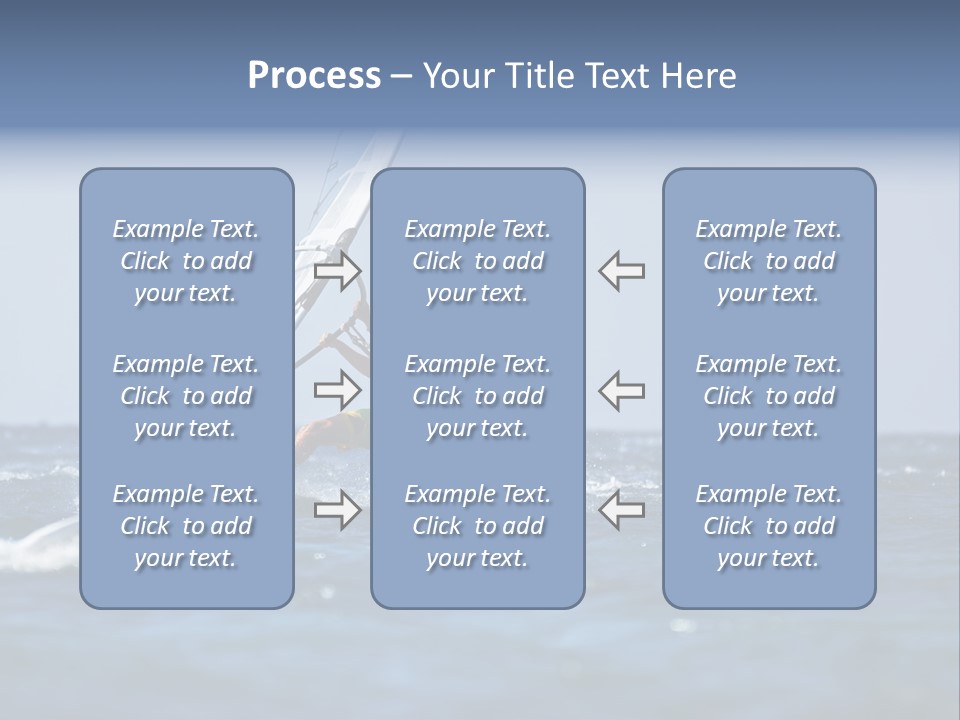 Wind Summer Ocean PowerPoint Template