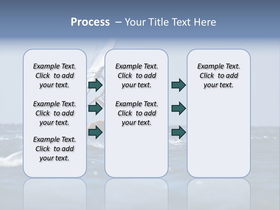 Wind Summer Ocean PowerPoint Template