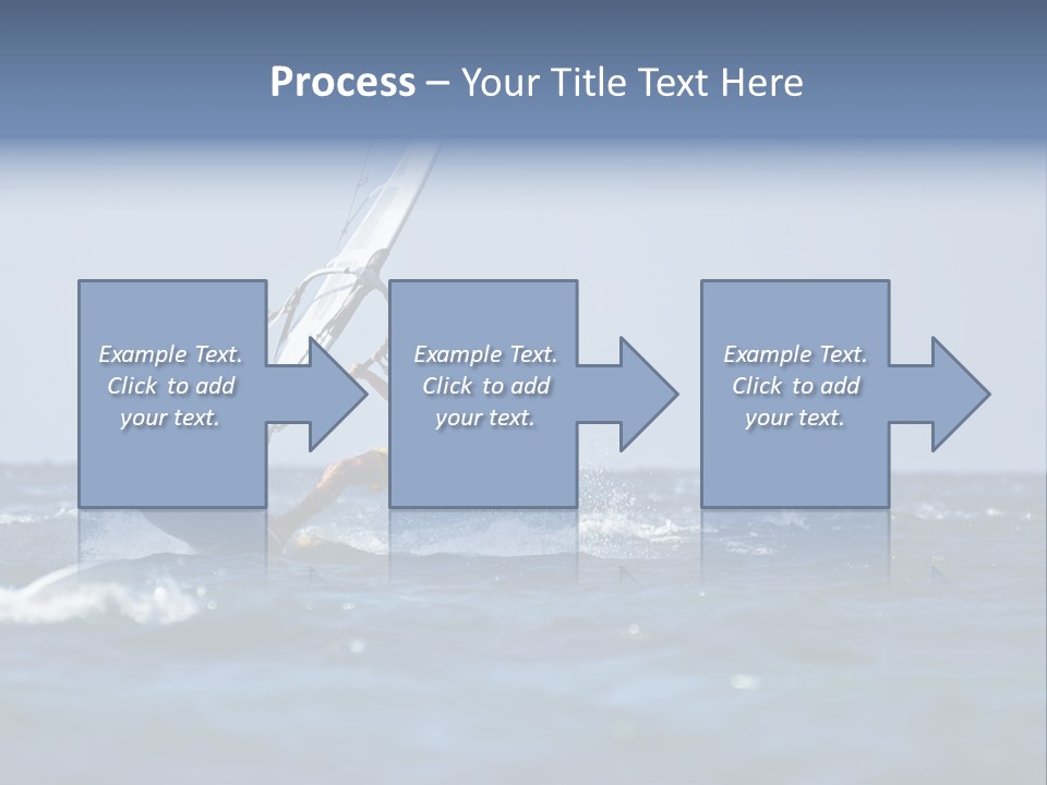 Wind Summer Ocean PowerPoint Template