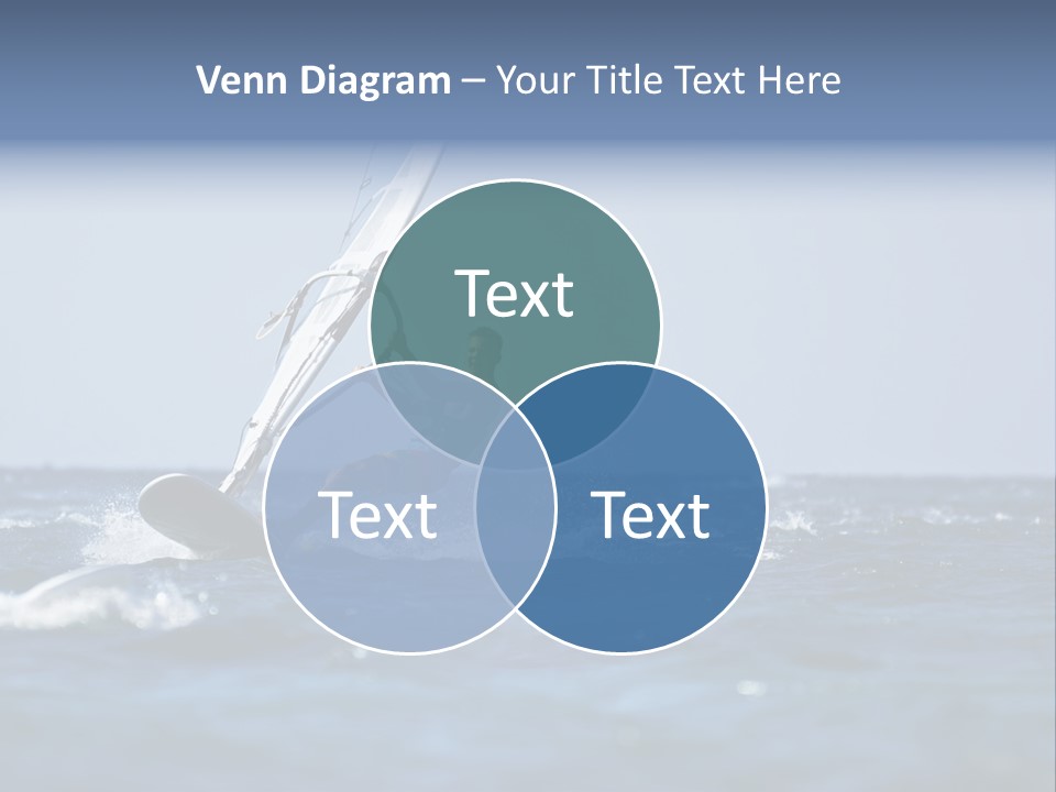 Wind Summer Ocean PowerPoint Template