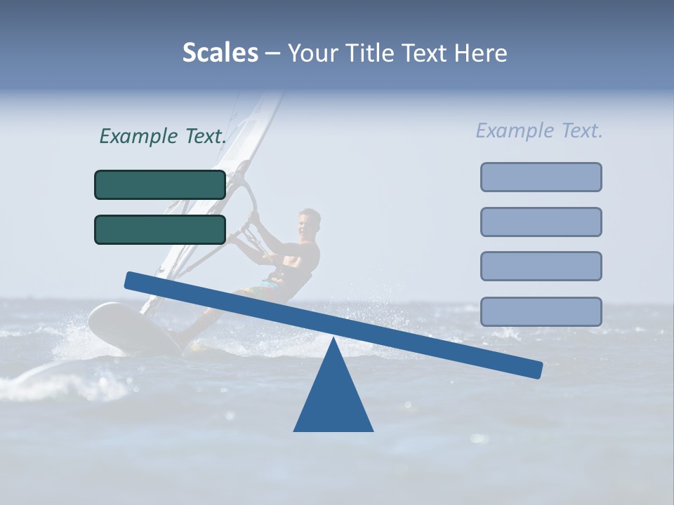 Wind Summer Ocean PowerPoint Template