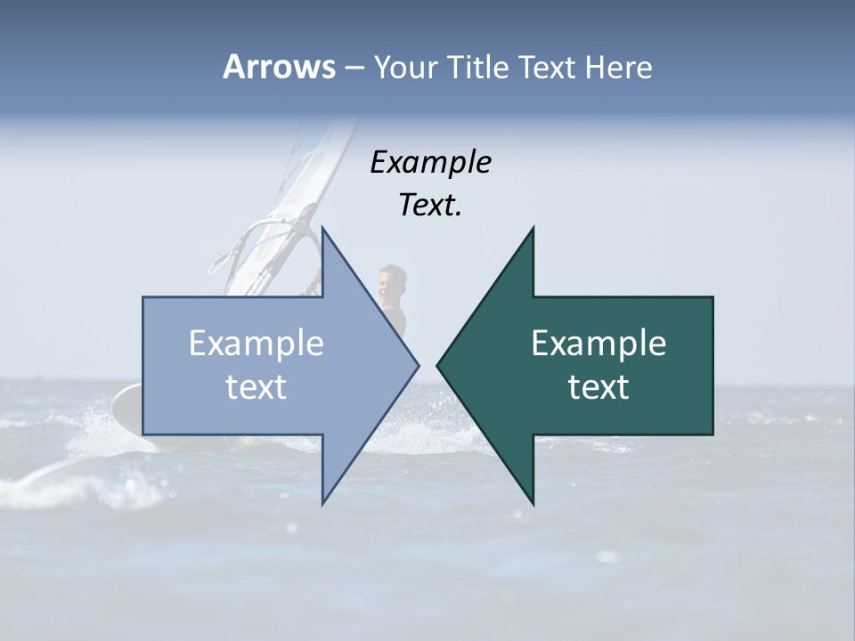 Wind Summer Ocean PowerPoint Template