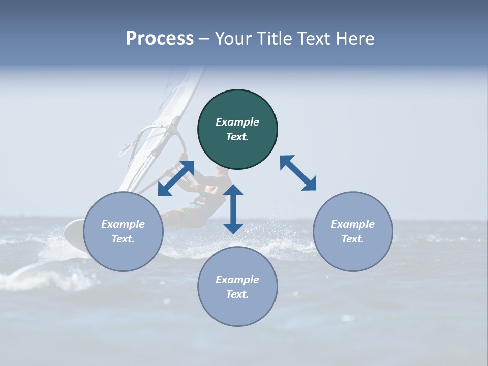 Wind Summer Ocean PowerPoint Template