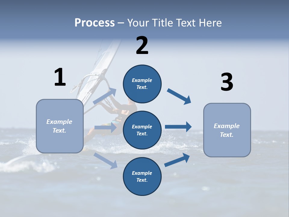 Wind Summer Ocean PowerPoint Template