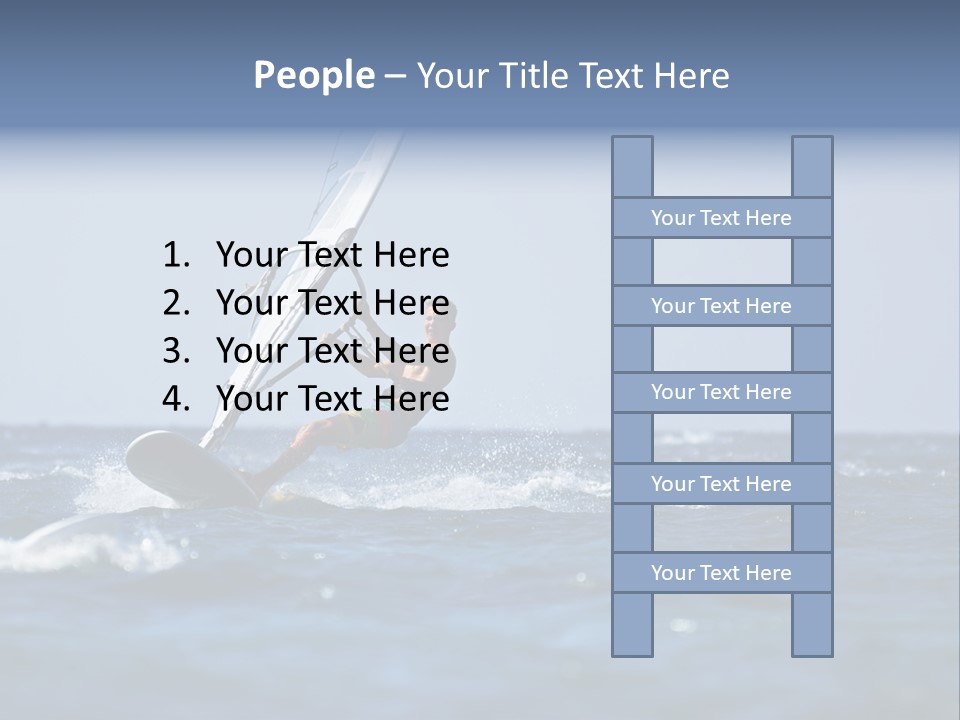 Wind Summer Ocean PowerPoint Template