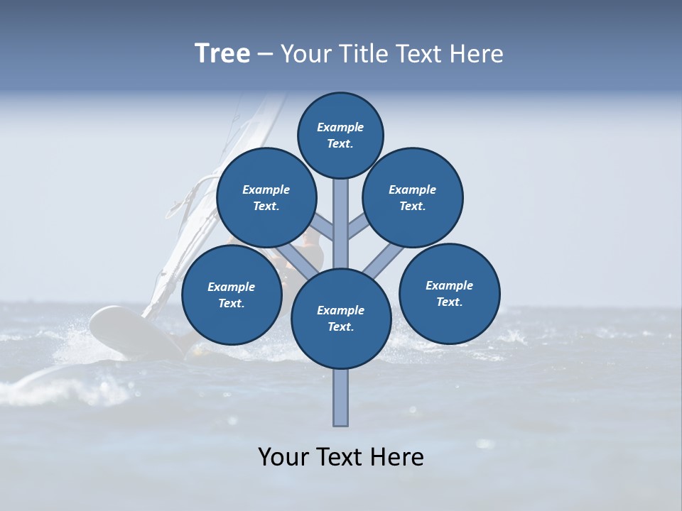 Wind Summer Ocean PowerPoint Template