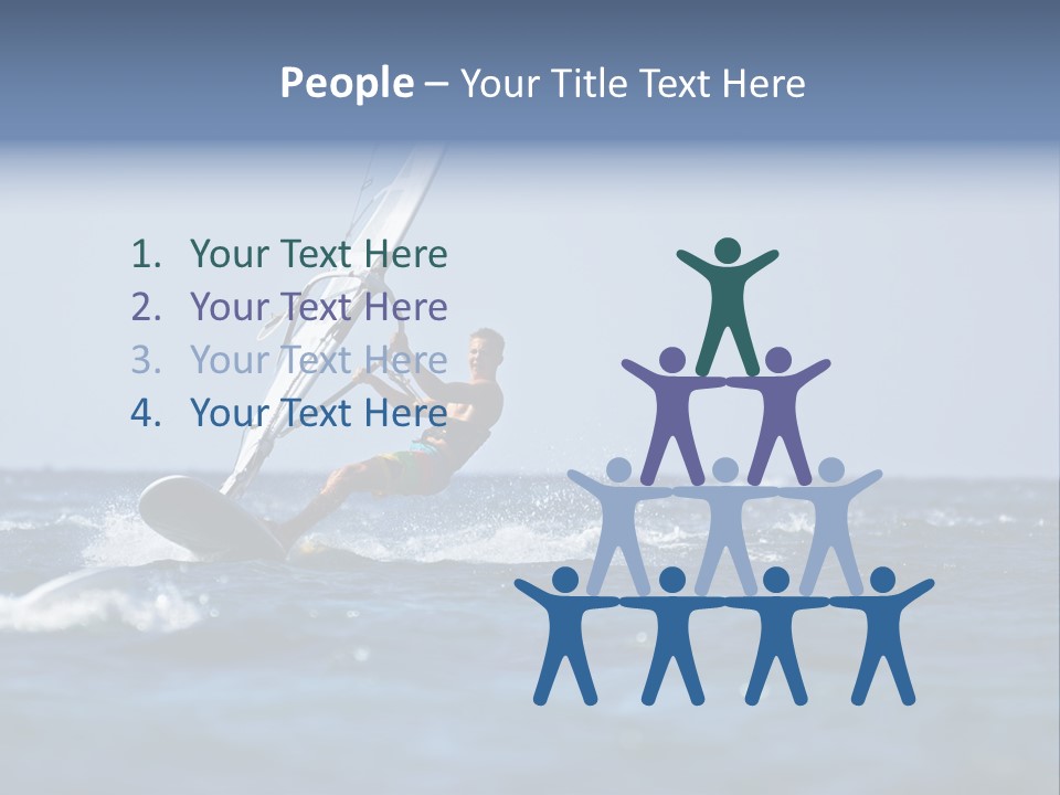 Wind Summer Ocean PowerPoint Template