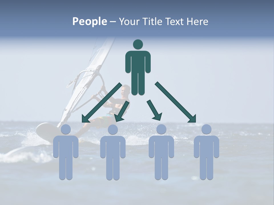 Wind Summer Ocean PowerPoint Template