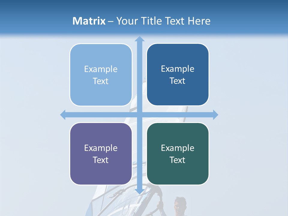 Activity Windsurfer Speed PowerPoint Template
