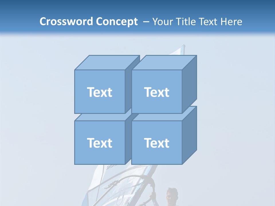 Activity Windsurfer Speed PowerPoint Template