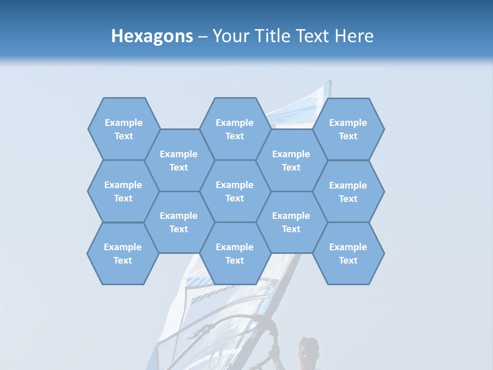 Activity Windsurfer Speed PowerPoint Template