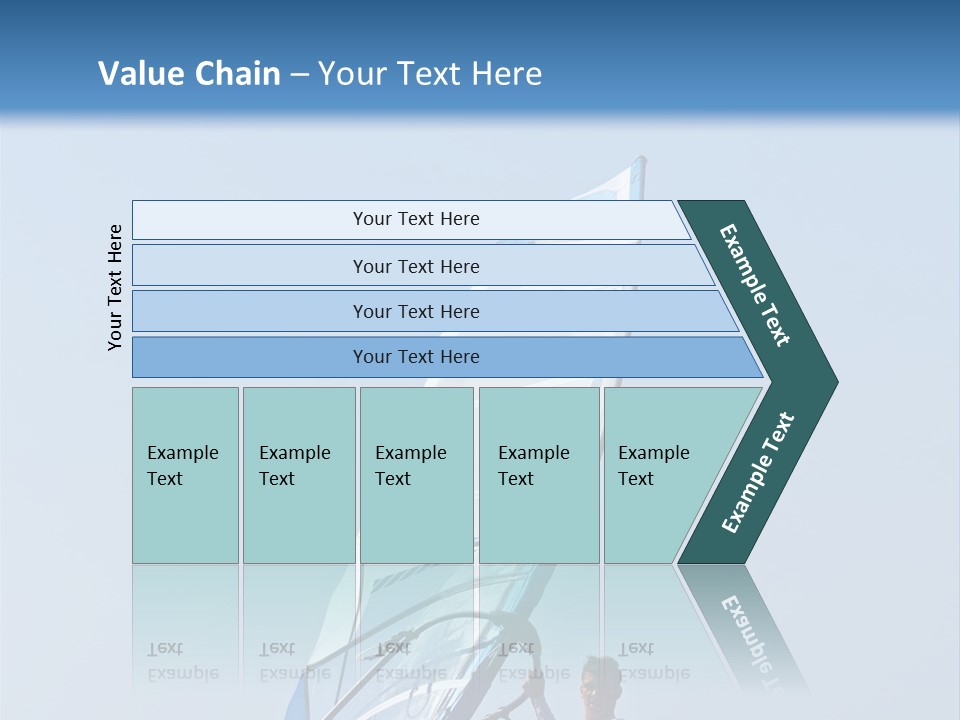 Activity Windsurfer Speed PowerPoint Template