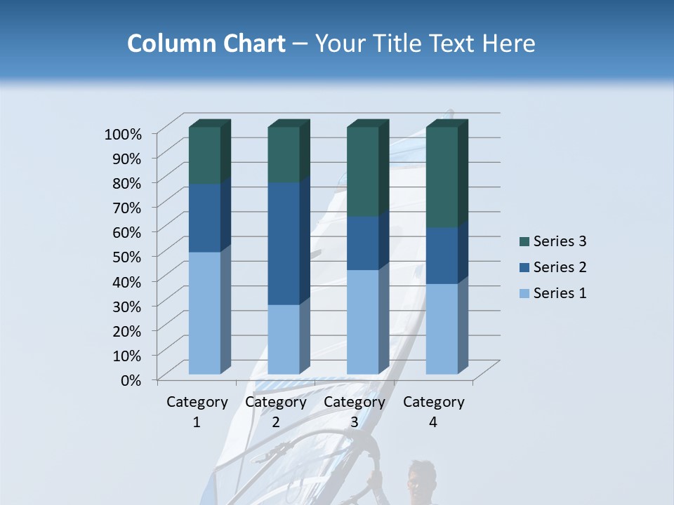 Activity Windsurfer Speed PowerPoint Template