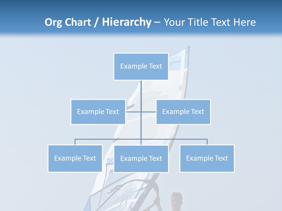 Activity Windsurfer Speed PowerPoint Template