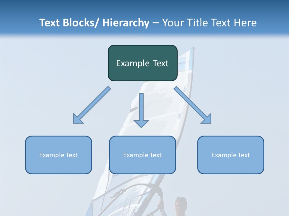 Activity Windsurfer Speed PowerPoint Template