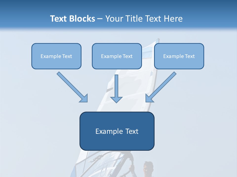 Activity Windsurfer Speed PowerPoint Template