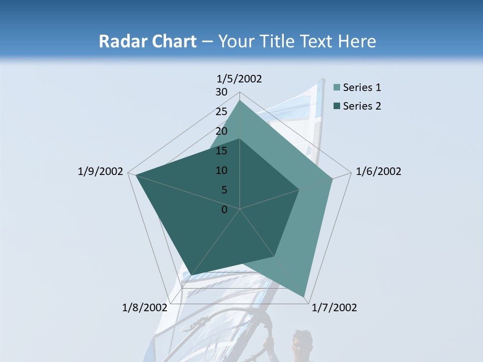 Activity Windsurfer Speed PowerPoint Template