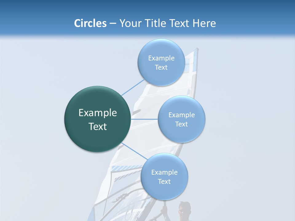 Activity Windsurfer Speed PowerPoint Template