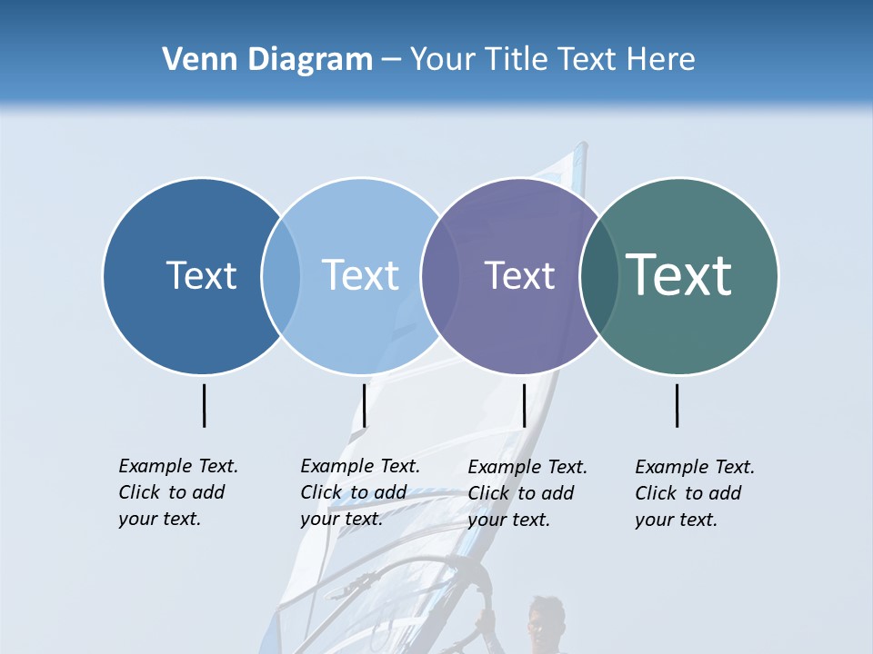 Activity Windsurfer Speed PowerPoint Template