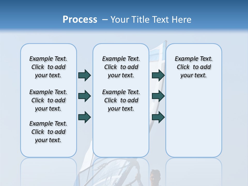 Activity Windsurfer Speed PowerPoint Template