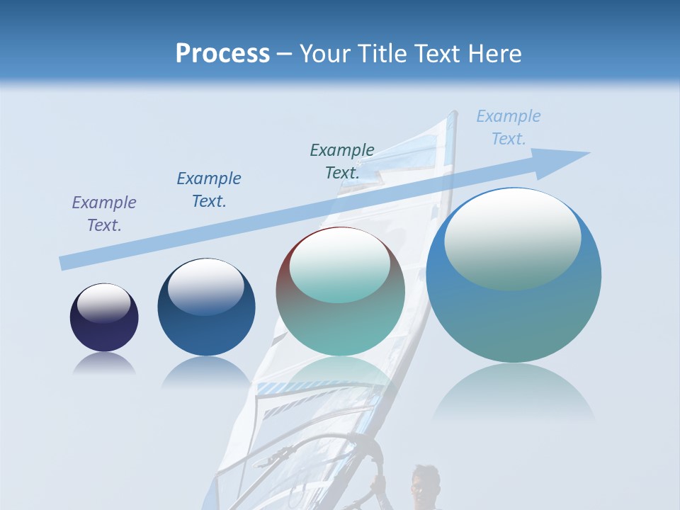 Activity Windsurfer Speed PowerPoint Template