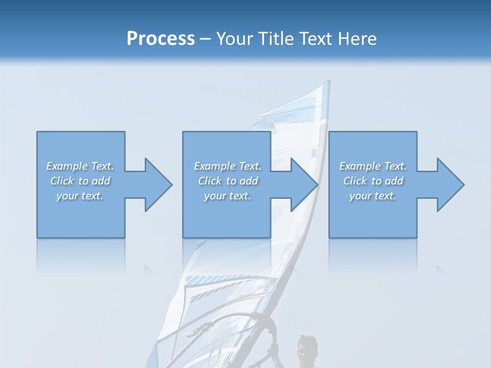 Activity Windsurfer Speed PowerPoint Template