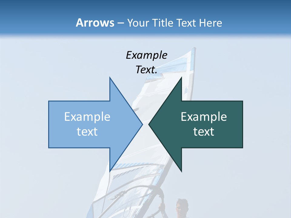 Activity Windsurfer Speed PowerPoint Template