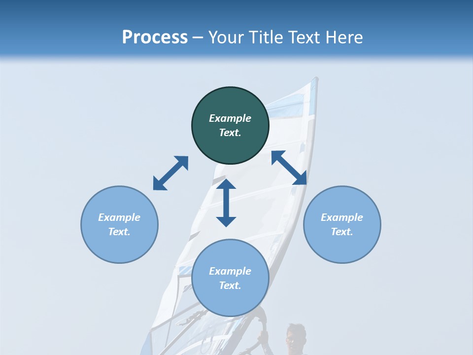 Activity Windsurfer Speed PowerPoint Template
