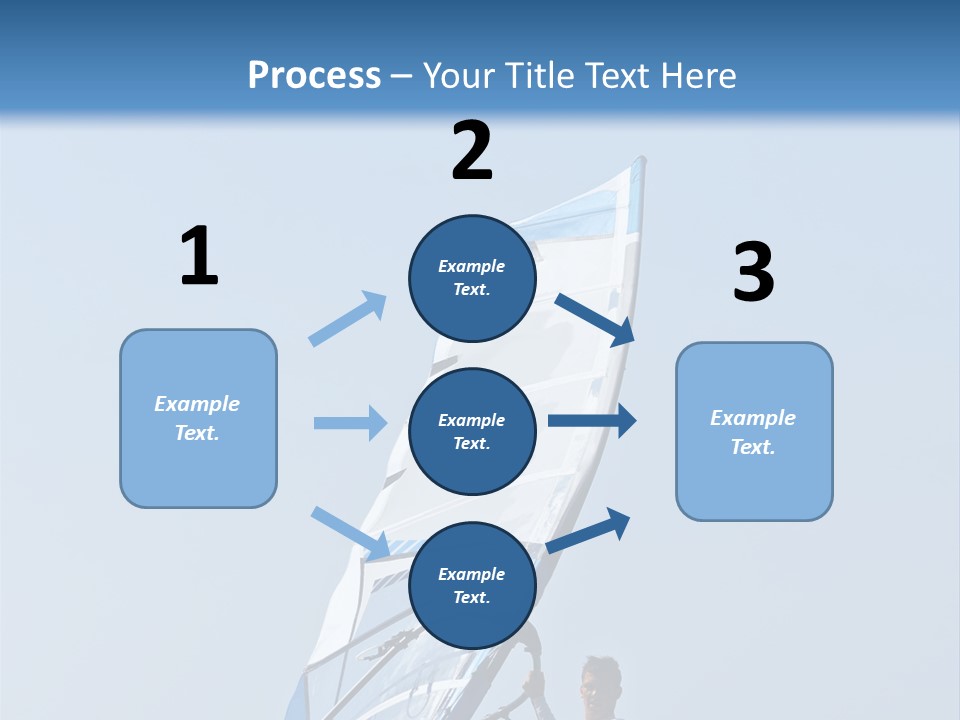 Activity Windsurfer Speed PowerPoint Template