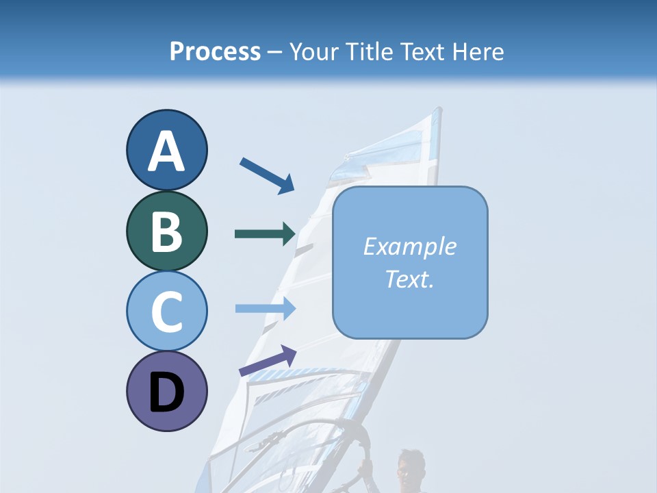 Activity Windsurfer Speed PowerPoint Template
