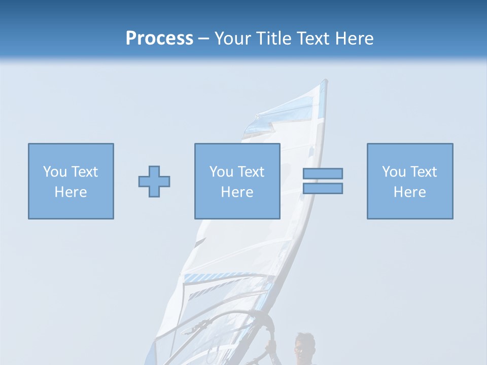 Activity Windsurfer Speed PowerPoint Template