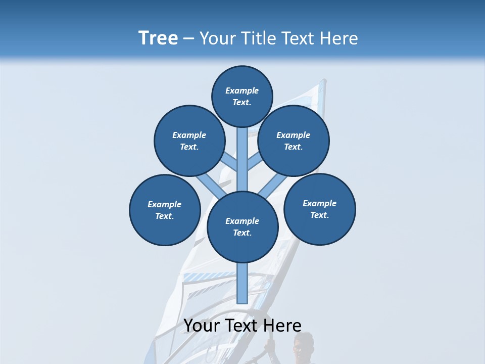 Activity Windsurfer Speed PowerPoint Template