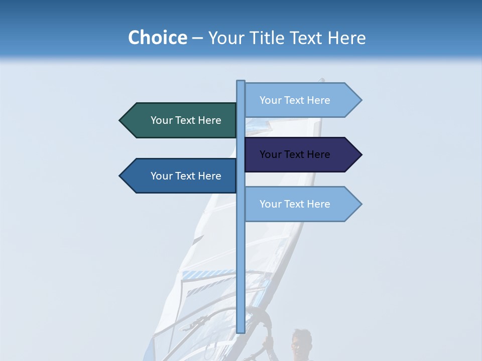 Activity Windsurfer Speed PowerPoint Template