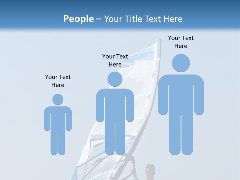 Activity Windsurfer Speed PowerPoint Template