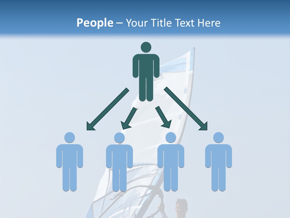 Activity Windsurfer Speed PowerPoint Template