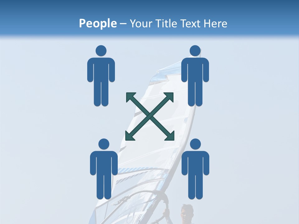 Activity Windsurfer Speed PowerPoint Template