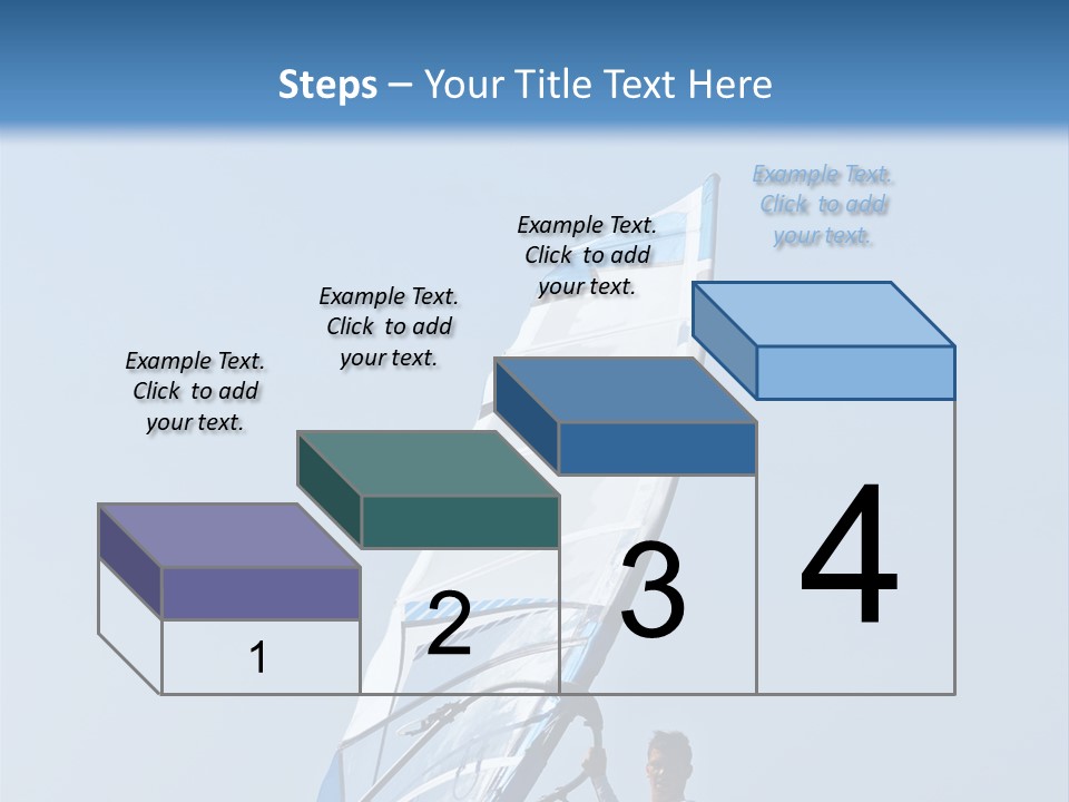 Activity Windsurfer Speed PowerPoint Template