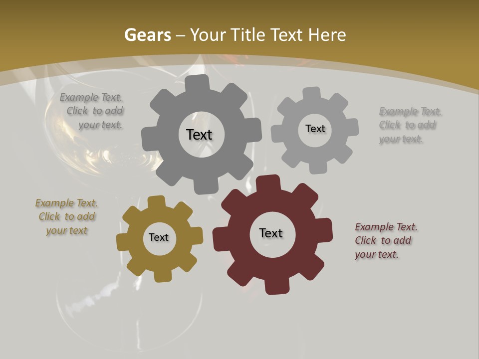 Dark Isolated Black PowerPoint Template