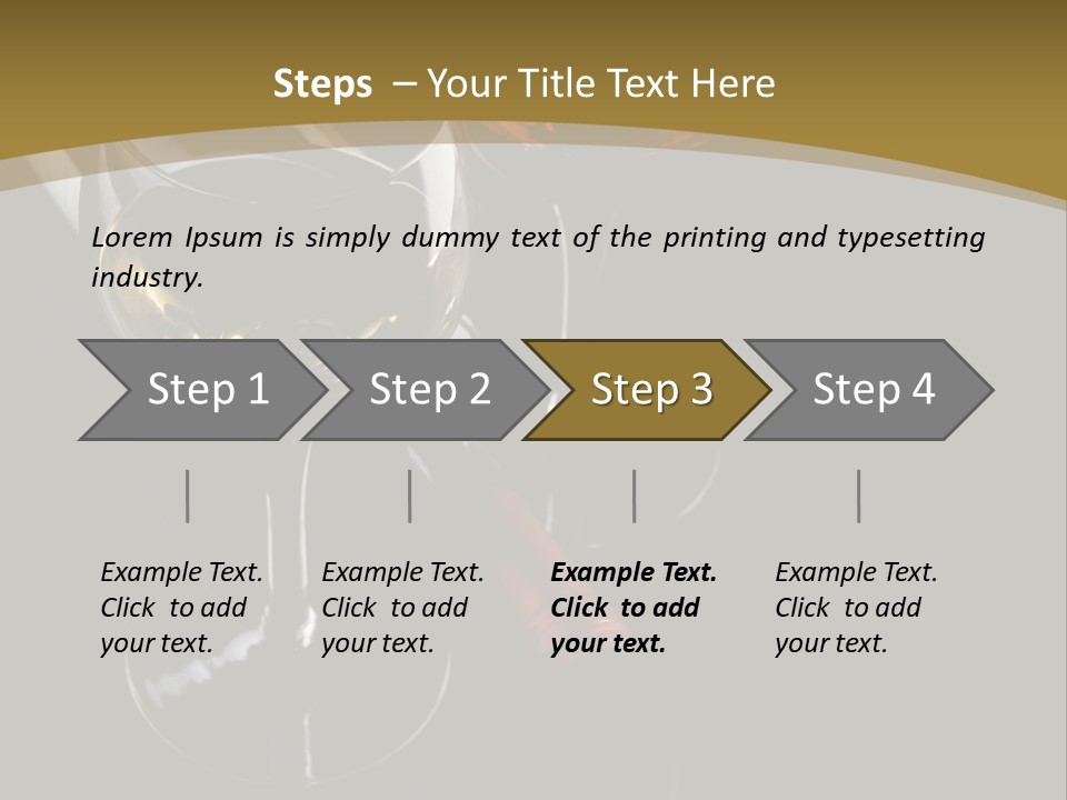 Dark Isolated Black PowerPoint Template