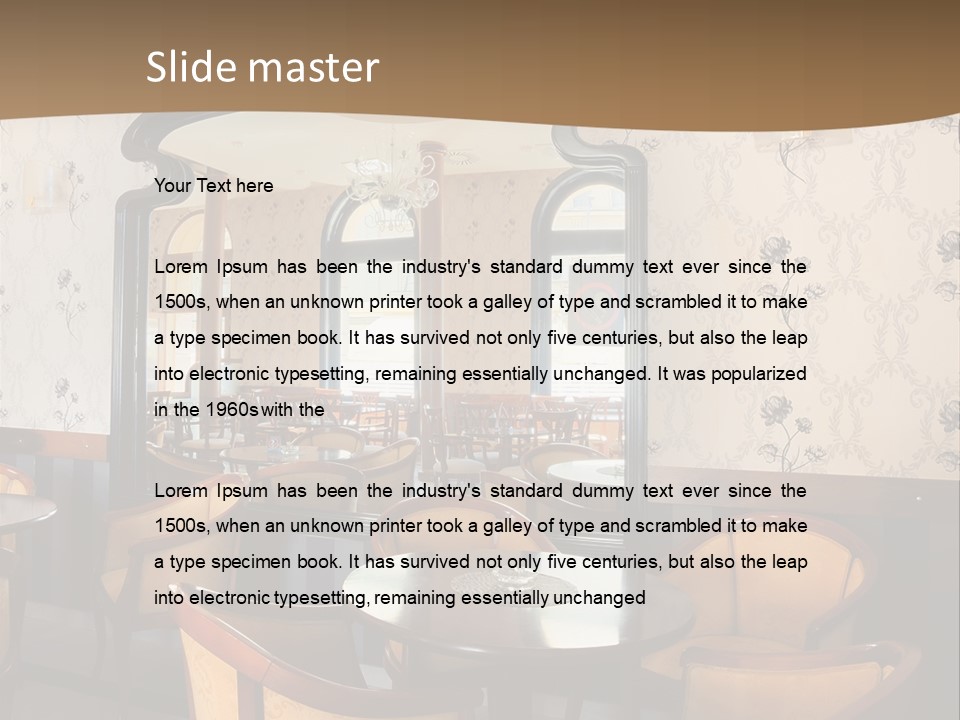 Design Light Wooden PowerPoint Template