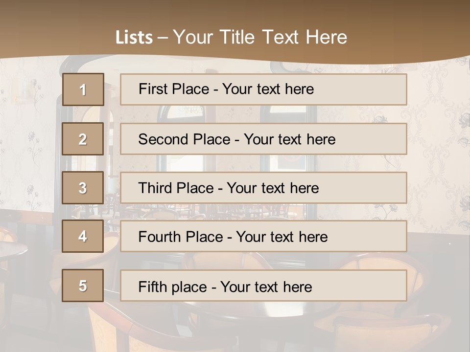Design Light Wooden PowerPoint Template