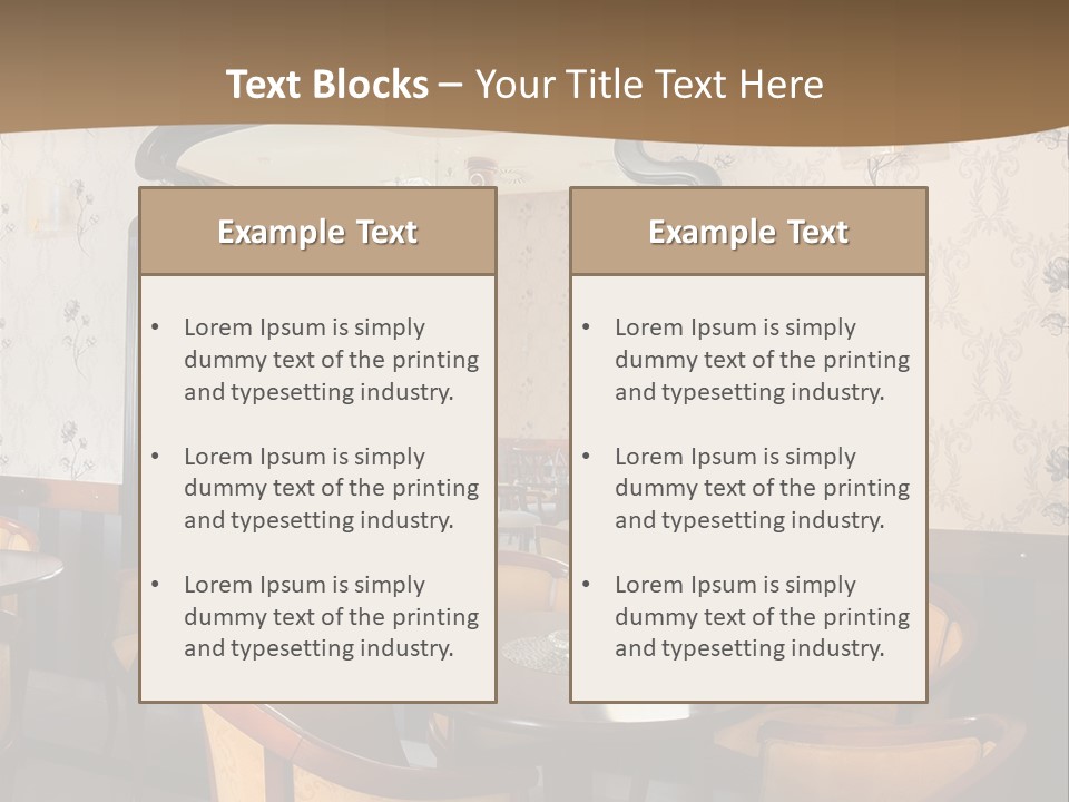 Design Light Wooden PowerPoint Template