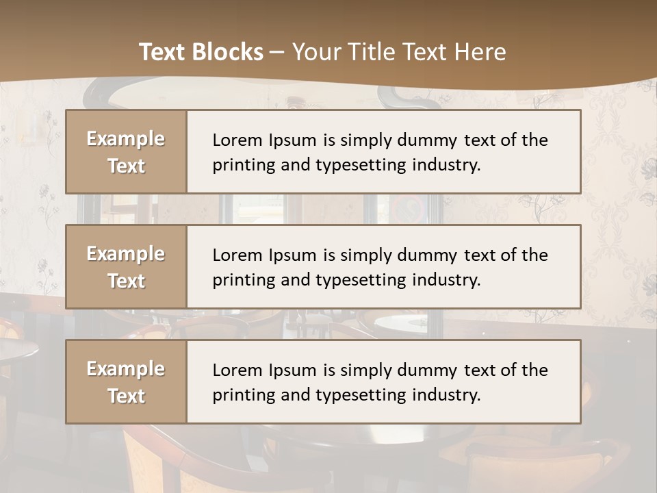 Design Light Wooden PowerPoint Template