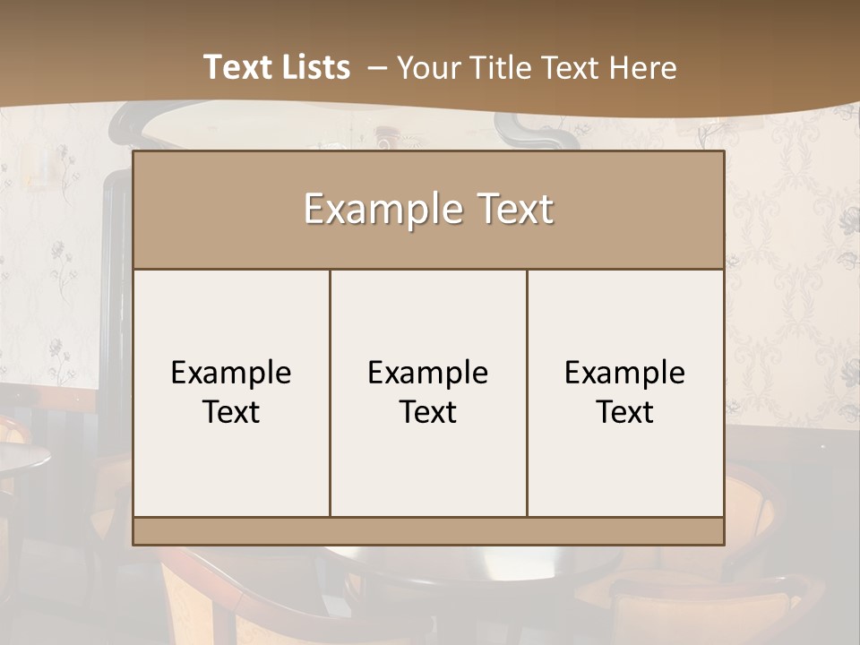 Design Light Wooden PowerPoint Template