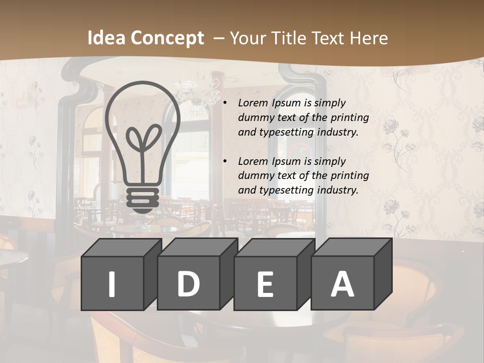 Design Light Wooden PowerPoint Template